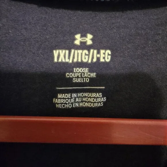 NWOT BUNDLE of 3- Under Armour Girls UA Freedom Flag Foil T-Shirt - Youth XLarge